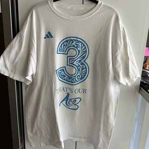 White Chicago Sky oversized t-shirt